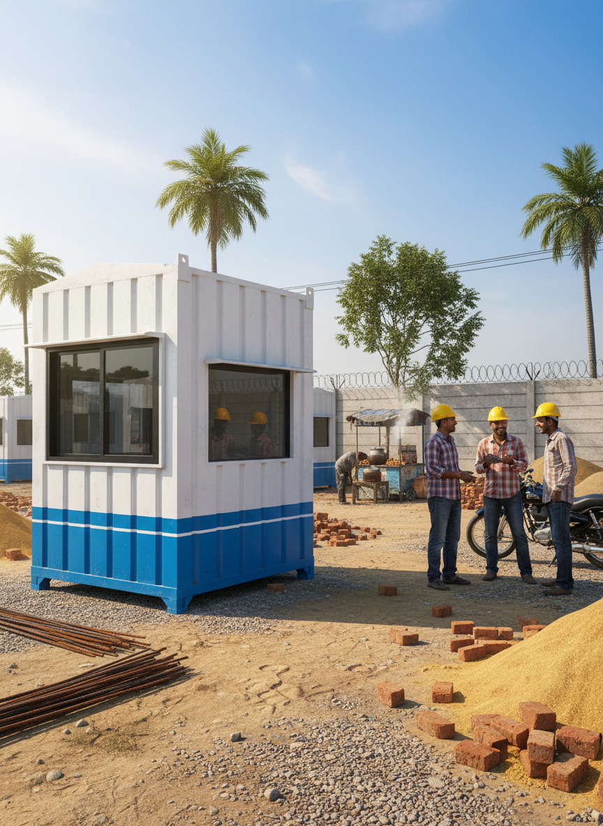 Security Cabin Interior View